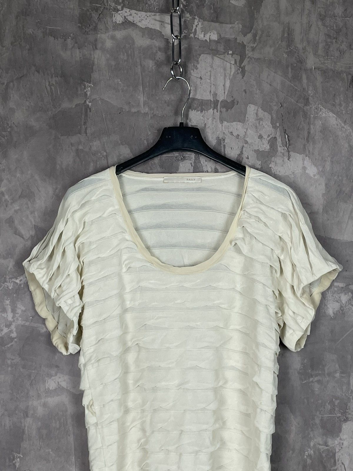 Bally Bally Avant Garde Abstract T shirt Size XS / US 0-2 / IT 36-38 - 2 Thumbnail
