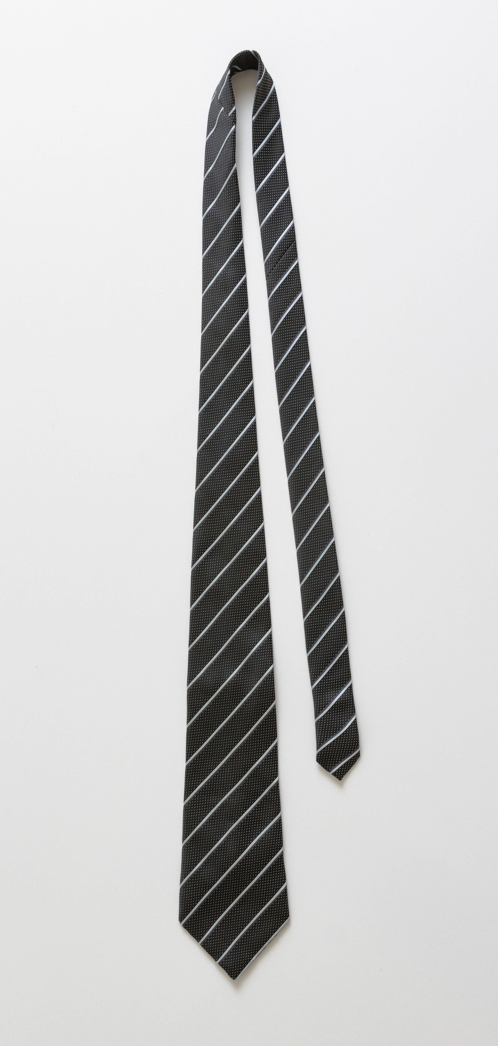 Vintage Roccobarocco Tie abstract pattern print necktie silk tie 040 Size ONE SIZE - 2 Thumbnail