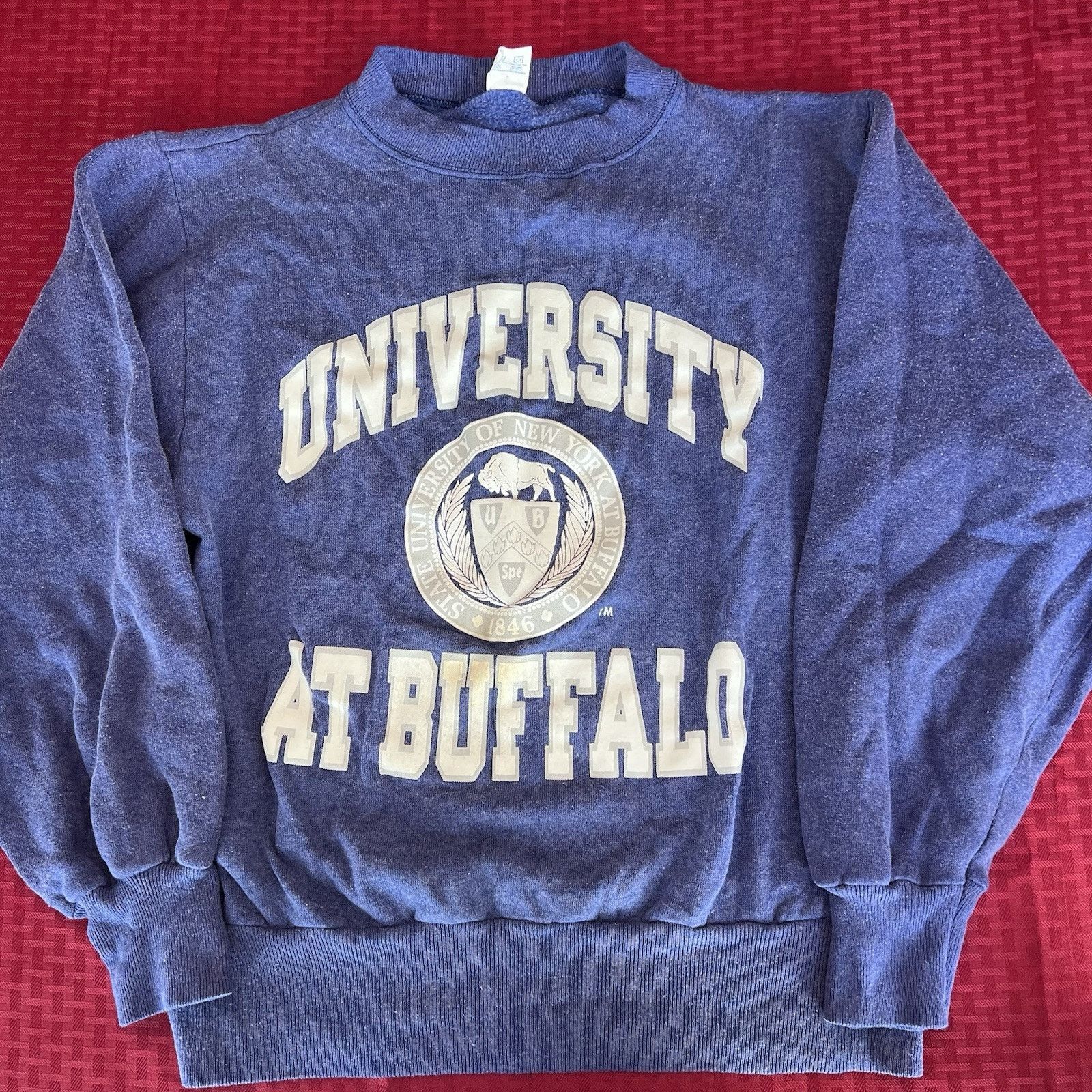 Champion Vintage 80s Champion University Of New York at Buffalo Size US M / EU 48-50 / 2 - 1 Thumbnail