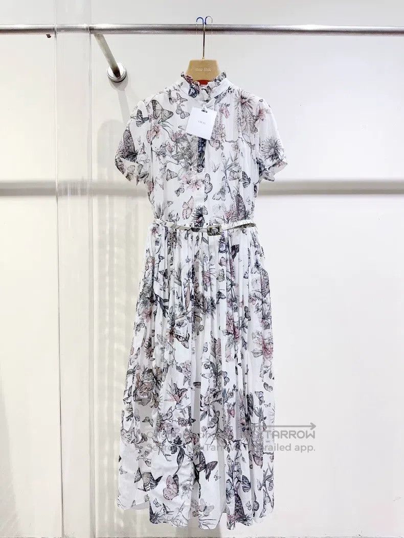Dior Dior 24 Spring and Summer Butterfly Dress Size S / US 4 / IT 40 - 1 Thumbnail