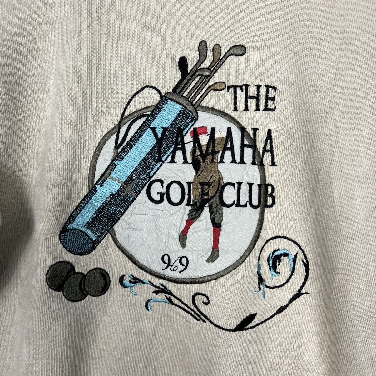 Yamaha Vintage 90's YAMAHA Golfing Outfit Sweatshirt #4305-C195 Size US M / EU 48-50 / 2 - 3 Thumbnail