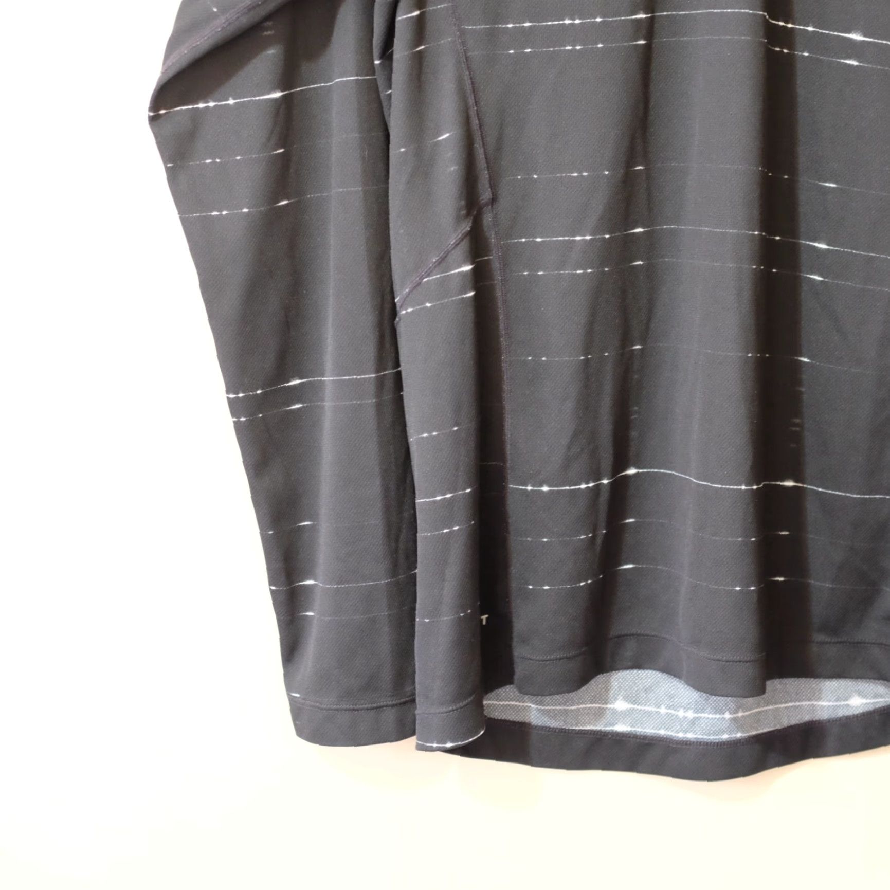 Nike Nike Long Sleeve Shirt Adult M Mens Black White Logo Stretch Crew Neck Size US M / EU 48-50 / 2 - 3 Thumbnail