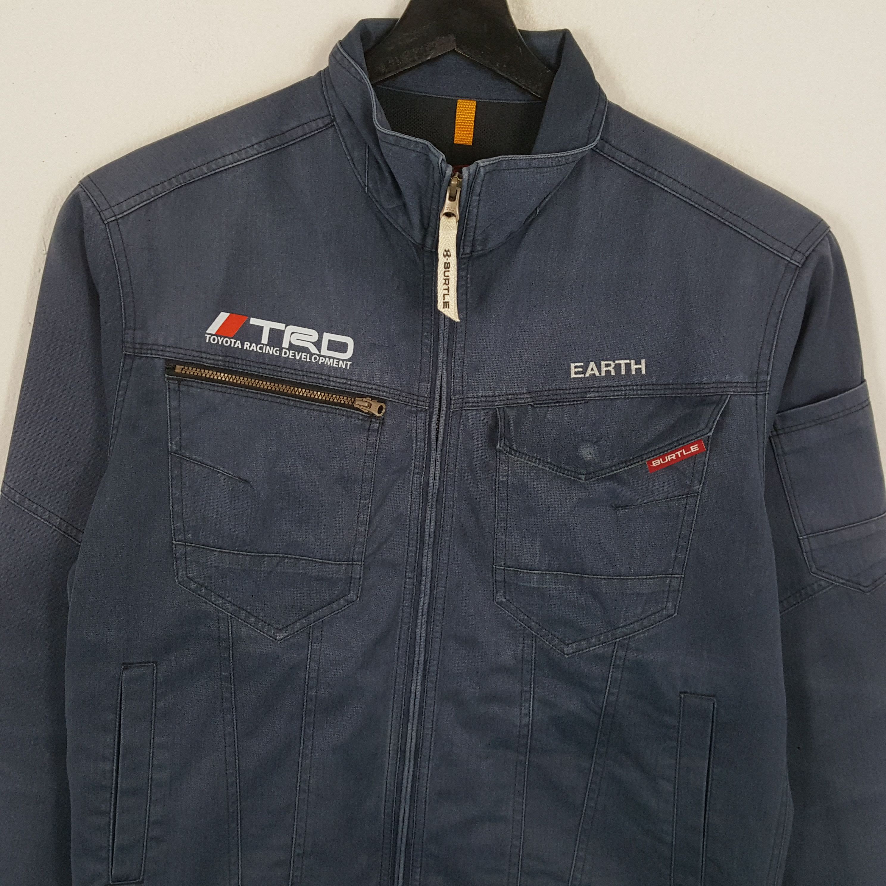 Japanese Brand × Vintage TRD TOYOTA RACING Japanese Motorsports Custom Art Jacket Size US M / EU 48-50 / 2 - 4 Thumbnail