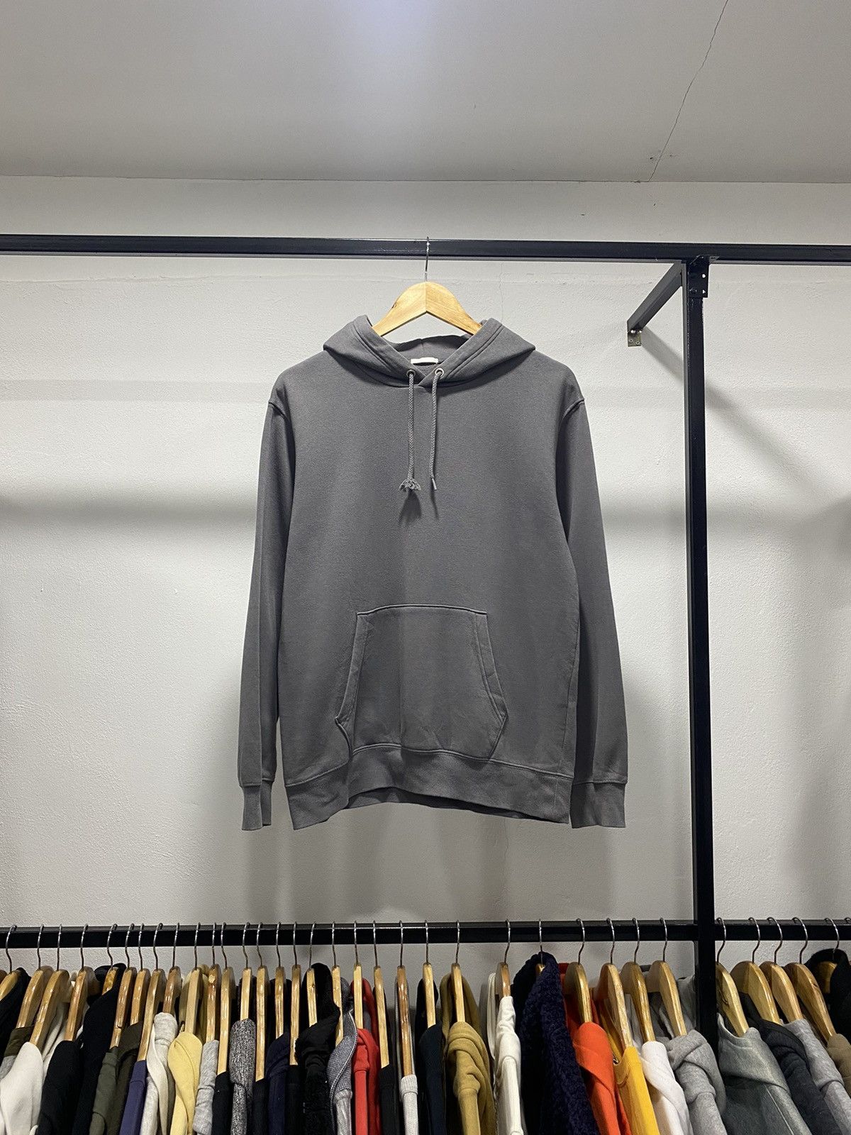 Japanese Brand × Vintage GU JAPAN PULLOVER HOODIE PLAIN BLANK VINTAGE Size US M / EU 48-50 / 2 - 1 Thumbnail