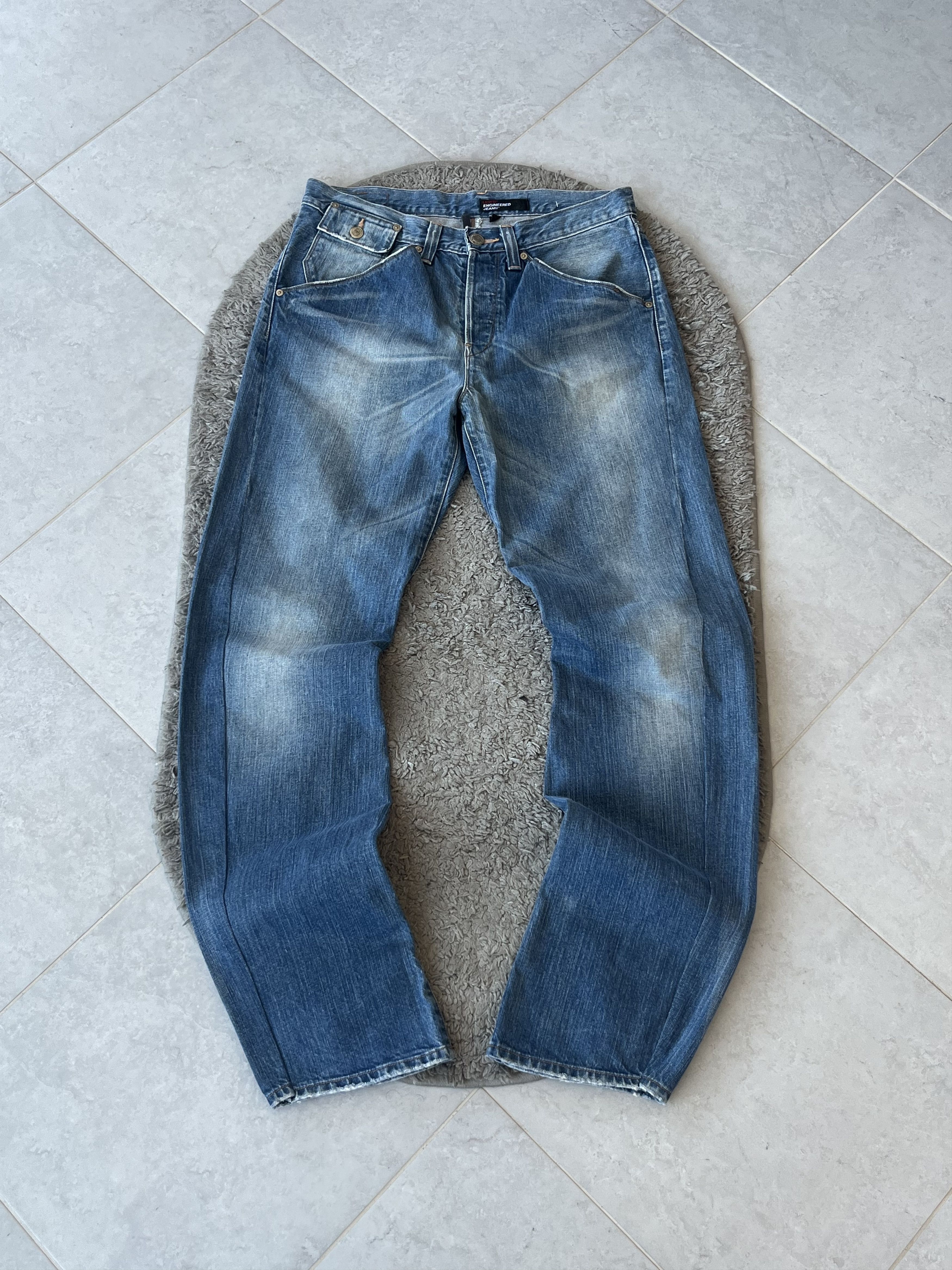 Levi's LEVI’S ENGINEERED JEANS Straight Fit Vintage Y2K Style Size US 33 - 1 Thumbnail
