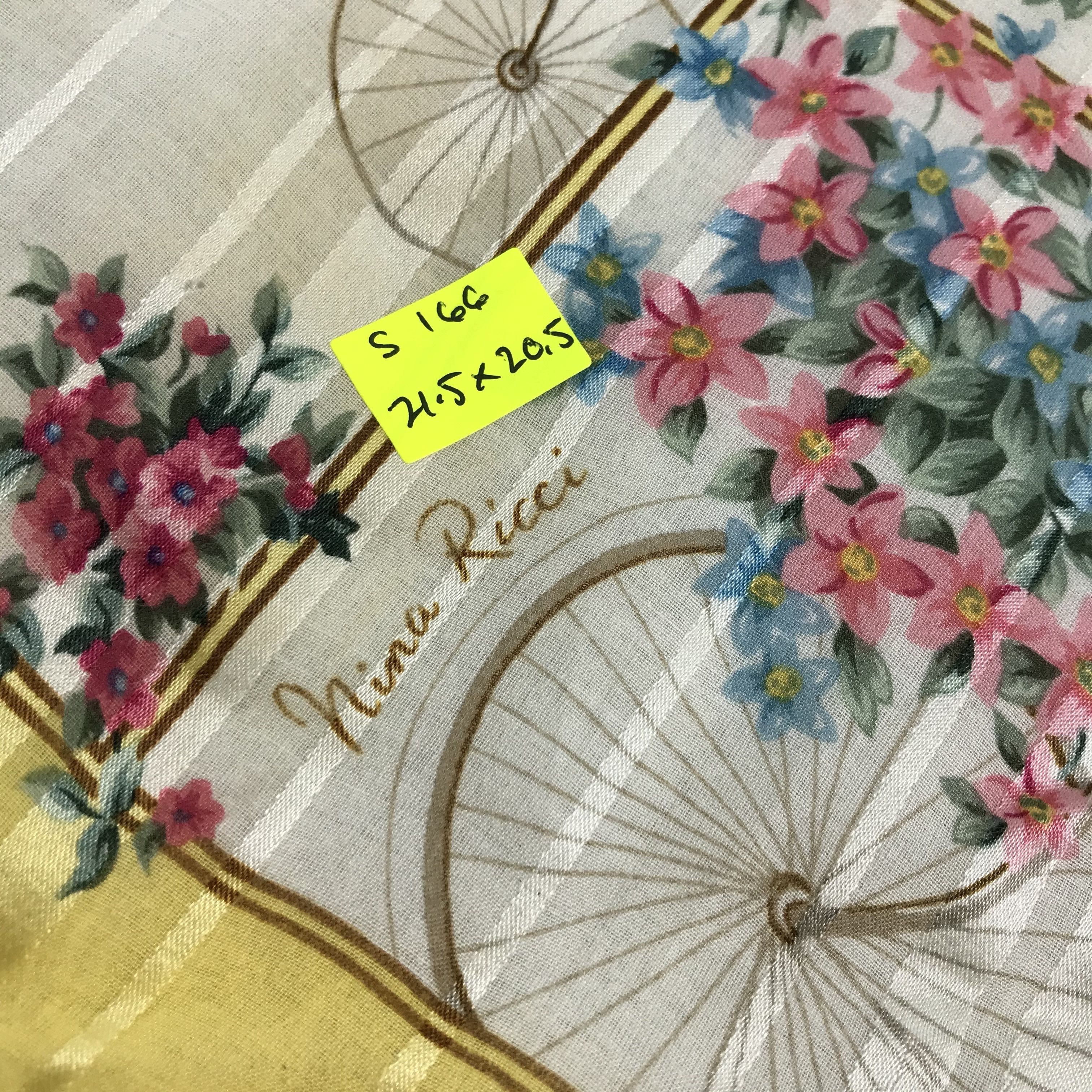 Nina Ricci × Vintage Nina Ricci Bandana / Handkerchief / Neckerchief - S166 Size ONE SIZE - 5 Thumbnail