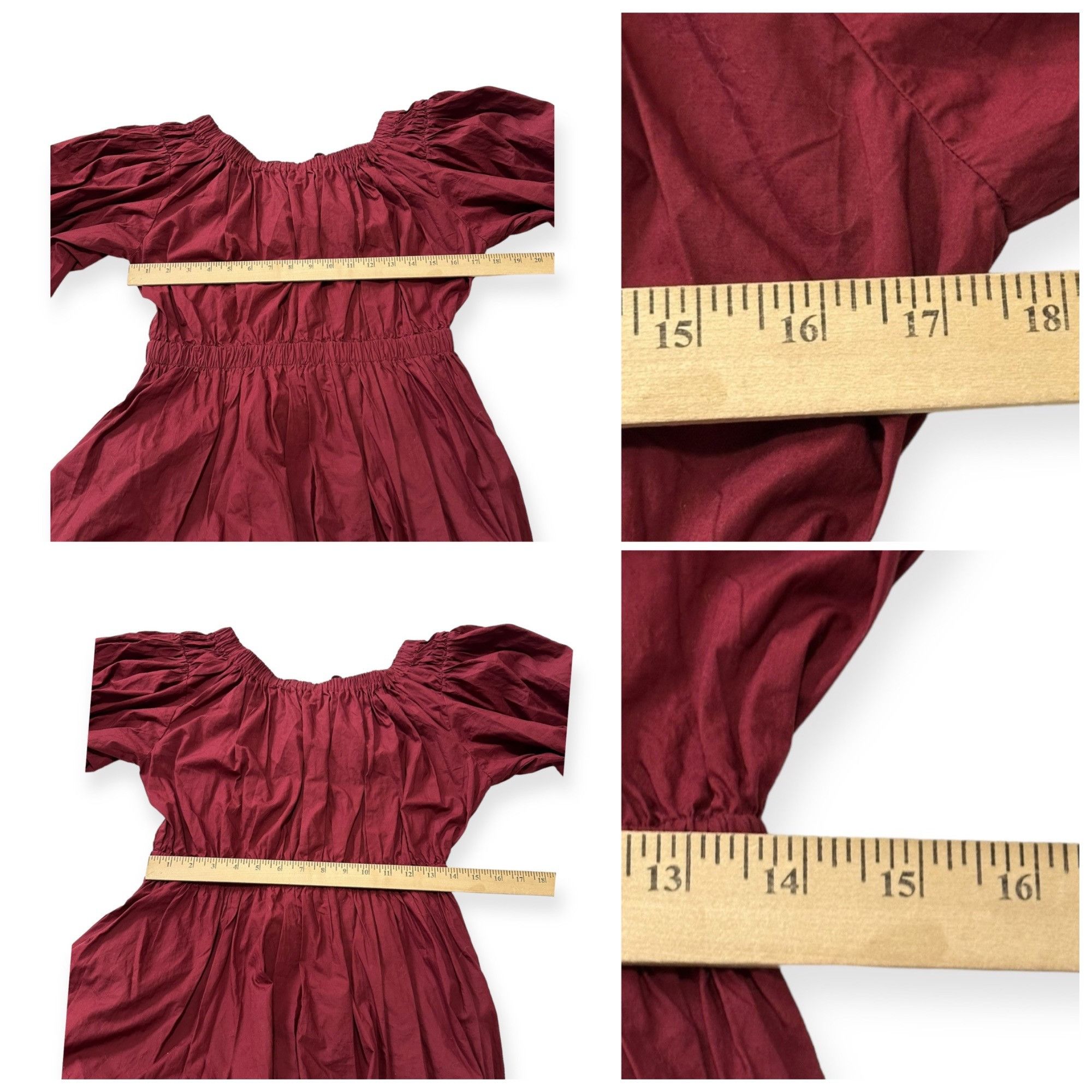 Ulla Johnson Ulla Johnson Martine Dress in Bordeaux, Size 6 Size M / US 6-8 / IT 42-44 - 16 Thumbnail