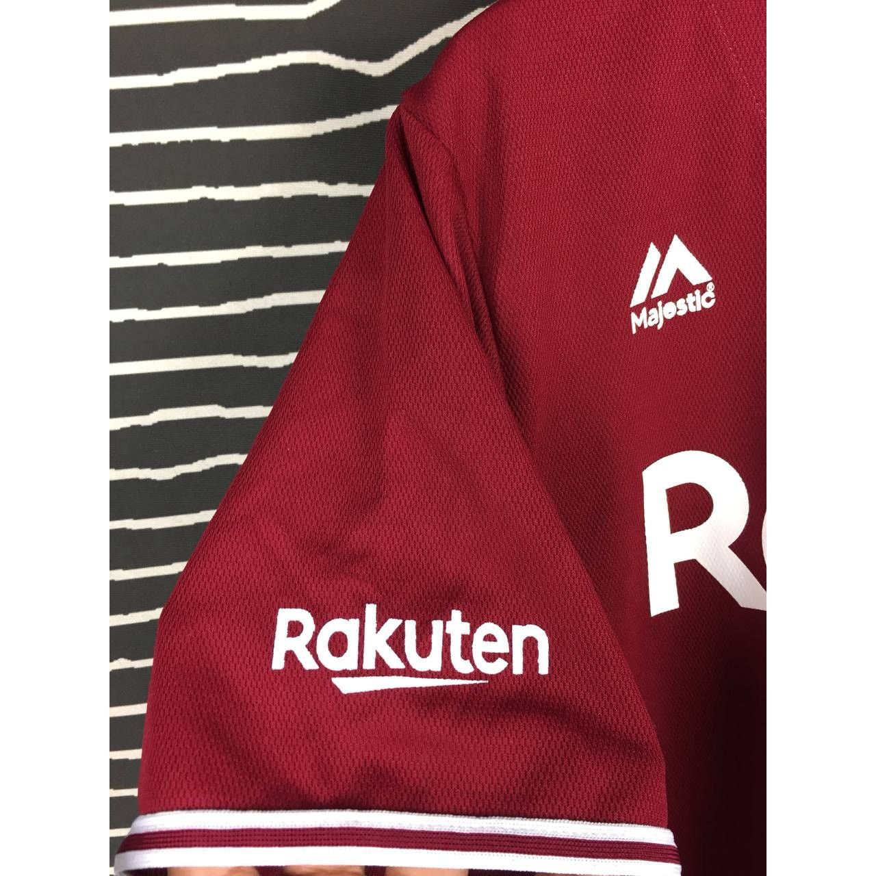 MLB × Majestic Majestic Tohoku Rakuten Golden Eagles Baseball Jersey Size US L / EU 52-54 / 3 - 6 Thumbnail