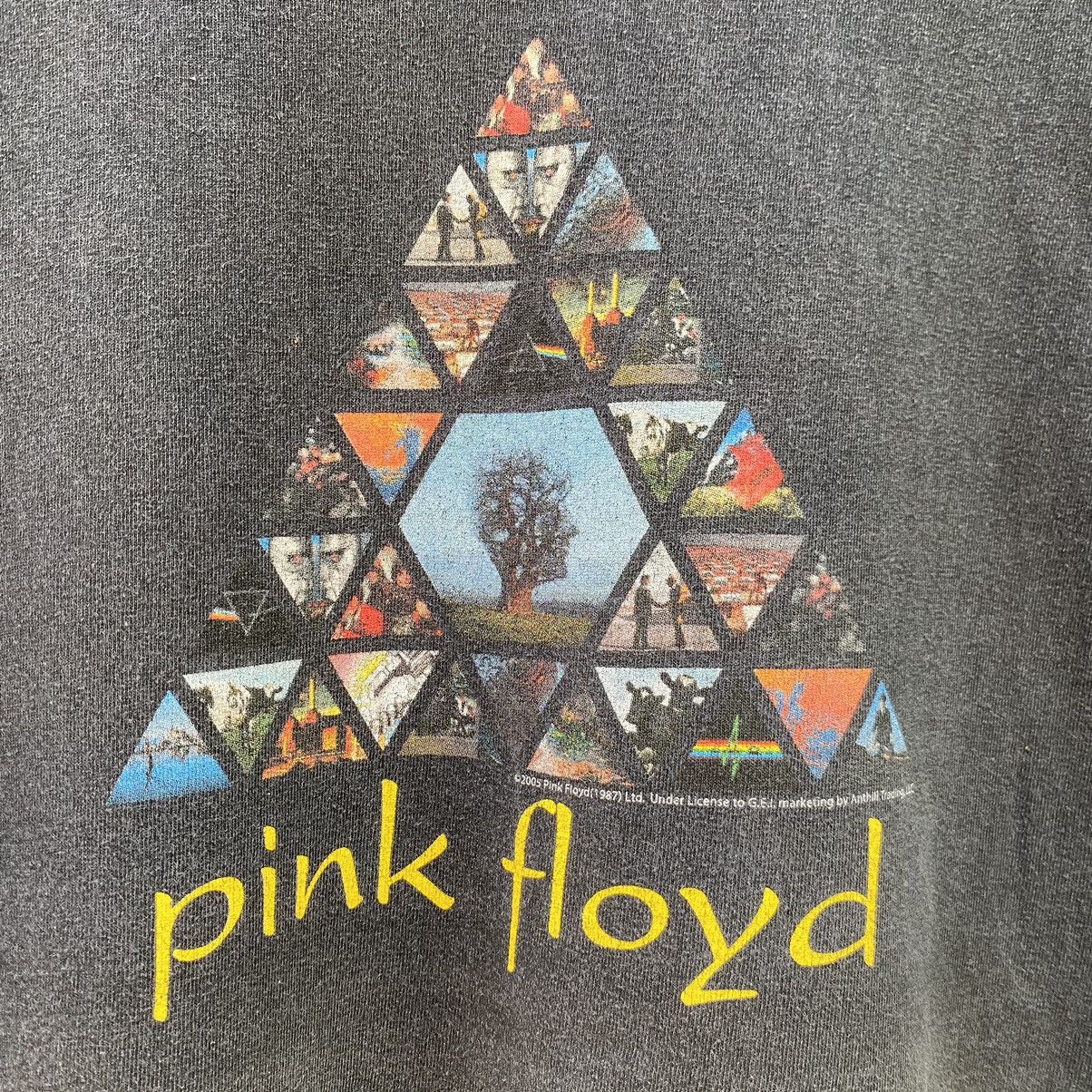 Pink Floyd Thrashed Faded Vintage Y2K Pink Floyd Band ERD GRUNGE TEE Size US XL / EU 56 / 4 - 3 Thumbnail