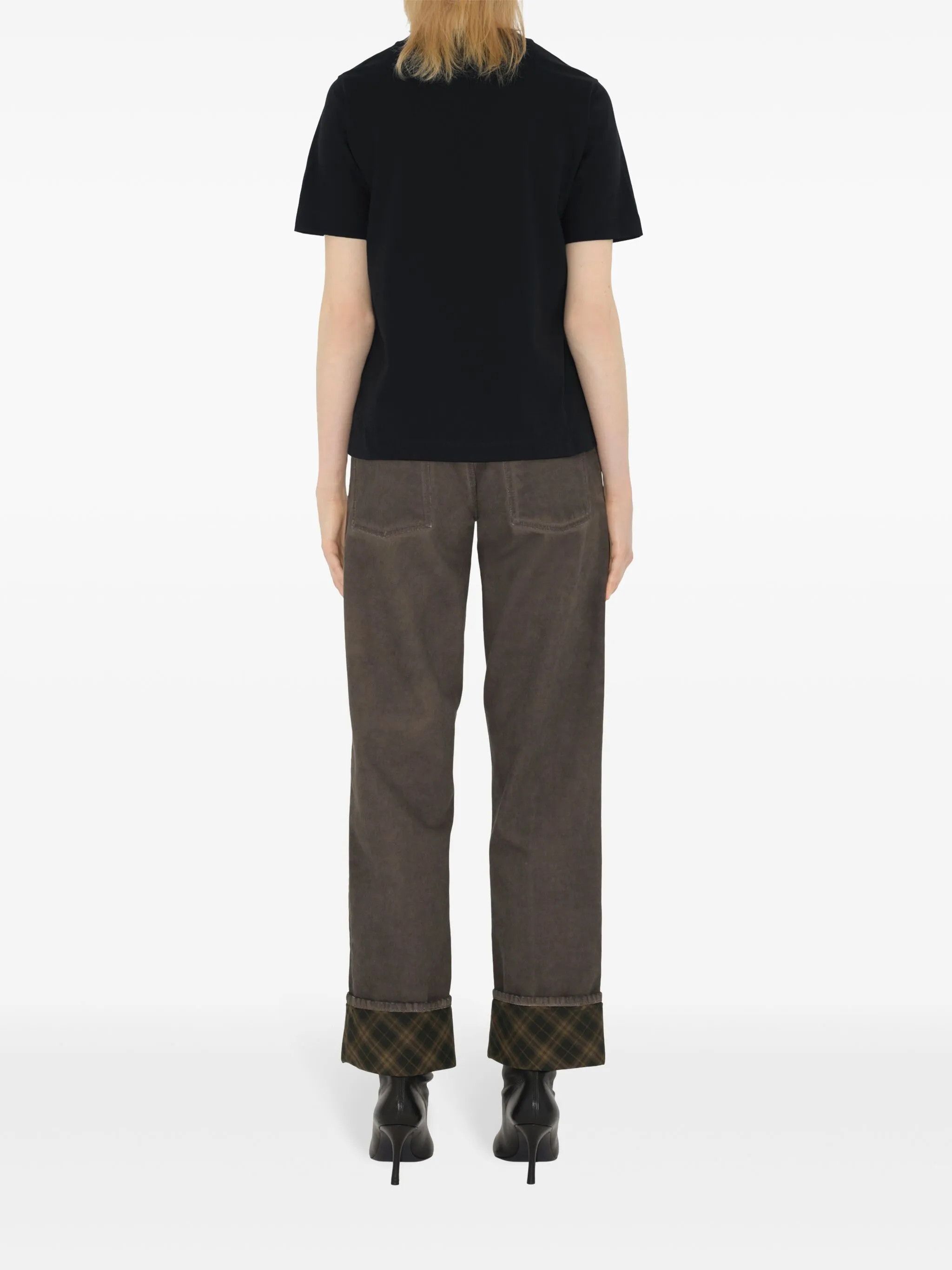 Burberry o1w1db10426 T-Shirt in Black Size XS / US 0-2 / IT 36-38 - 3 Thumbnail