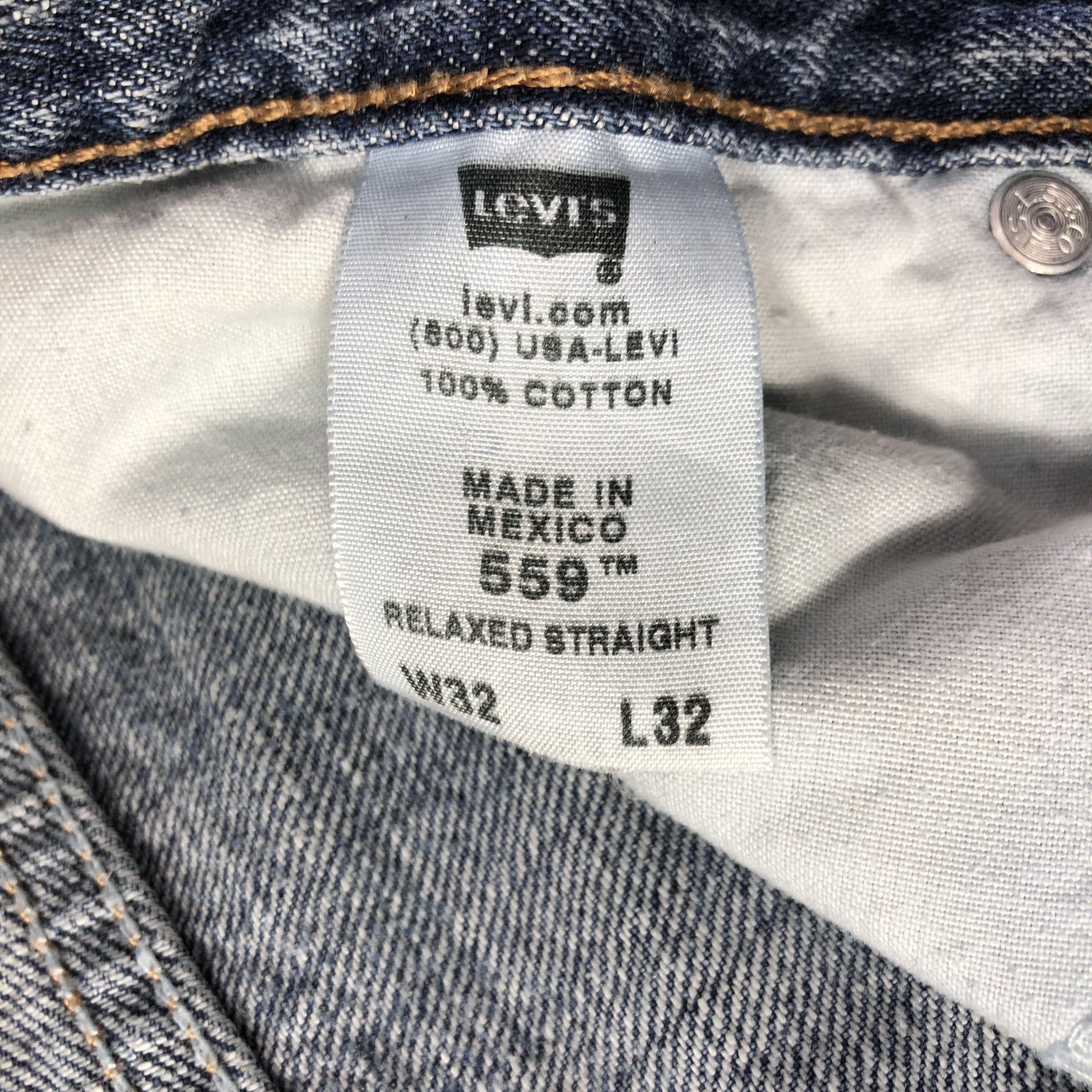 Levi's × Vintage Vintage Blue Wash Levis 559 Jeans-JM3445 Size US 32 / EU 48 - 9 Thumbnail