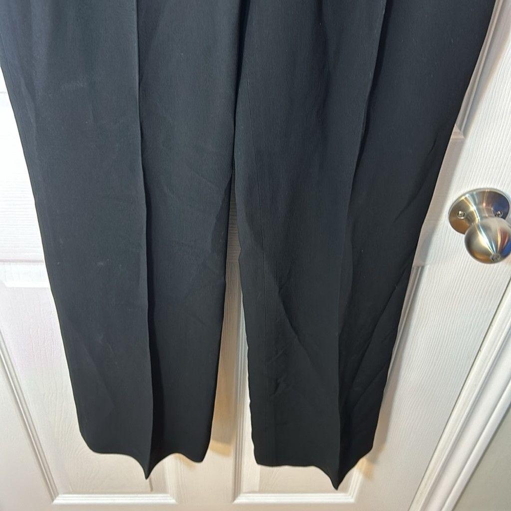 Michael Kors Vintage Michael Kors Black Dress Pants rayon acetate size 10 Size 32" / US 10 / IT 46 - 4 Thumbnail