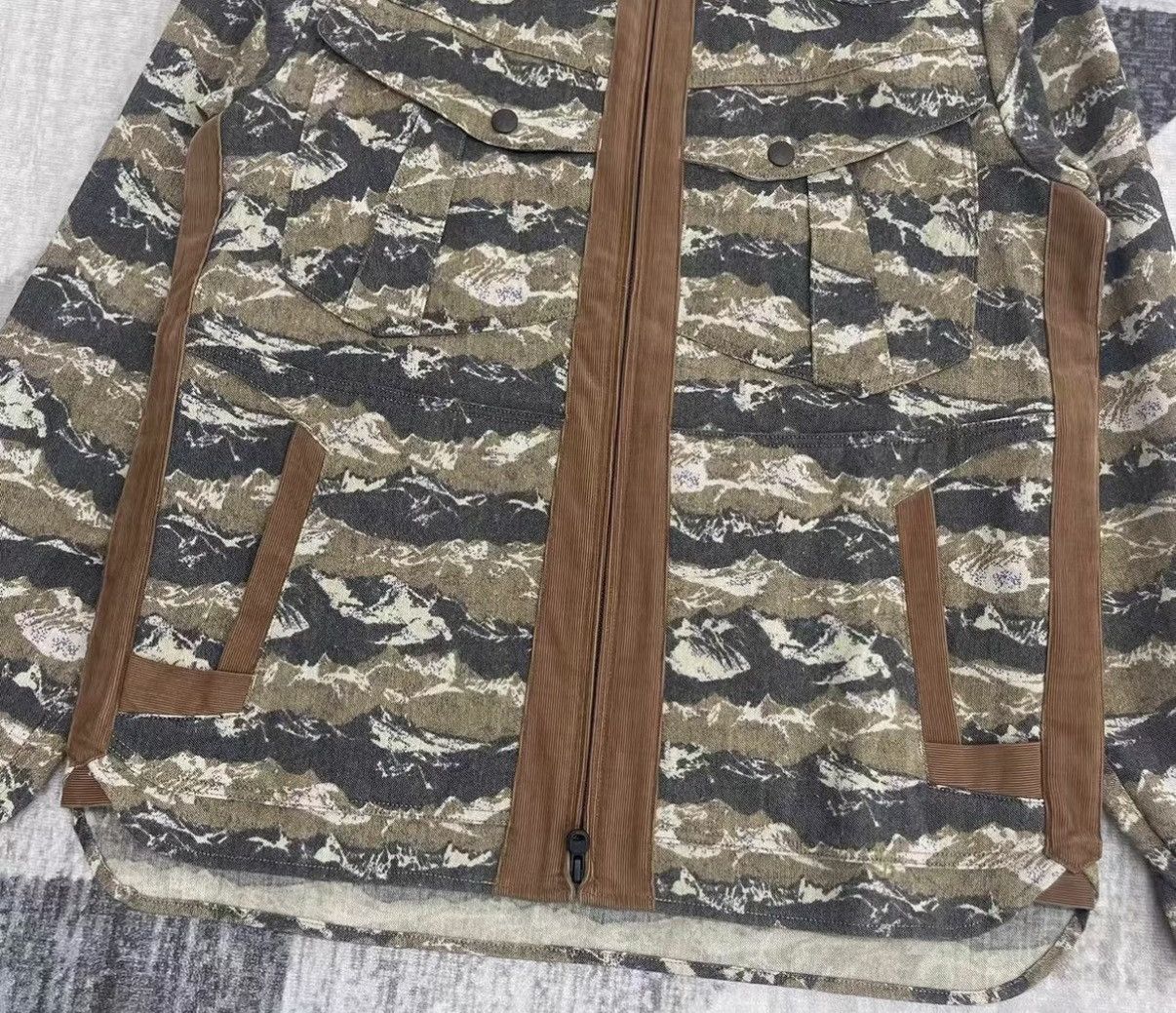 White Mountaineering WHITE MOUNTAINEERING Mountain Camo Technical Jacket J16 Size US XS / EU 42 / 0 - 4 Thumbnail