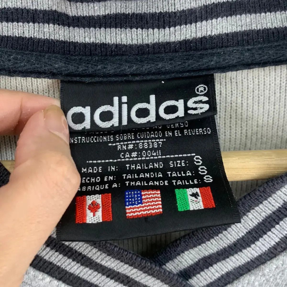 Adidas Vintage 90’ ADIDAS ORIGINALS TREFOIL Center Logo Size S / US 4 / IT 40 - 7 Thumbnail