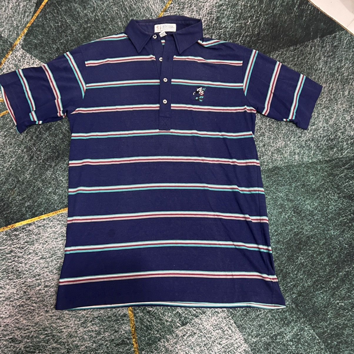 Disney × Vintage Vintage Mickey Stripe Collar Size US L / EU 52-54 / 3 - 1 Thumbnail