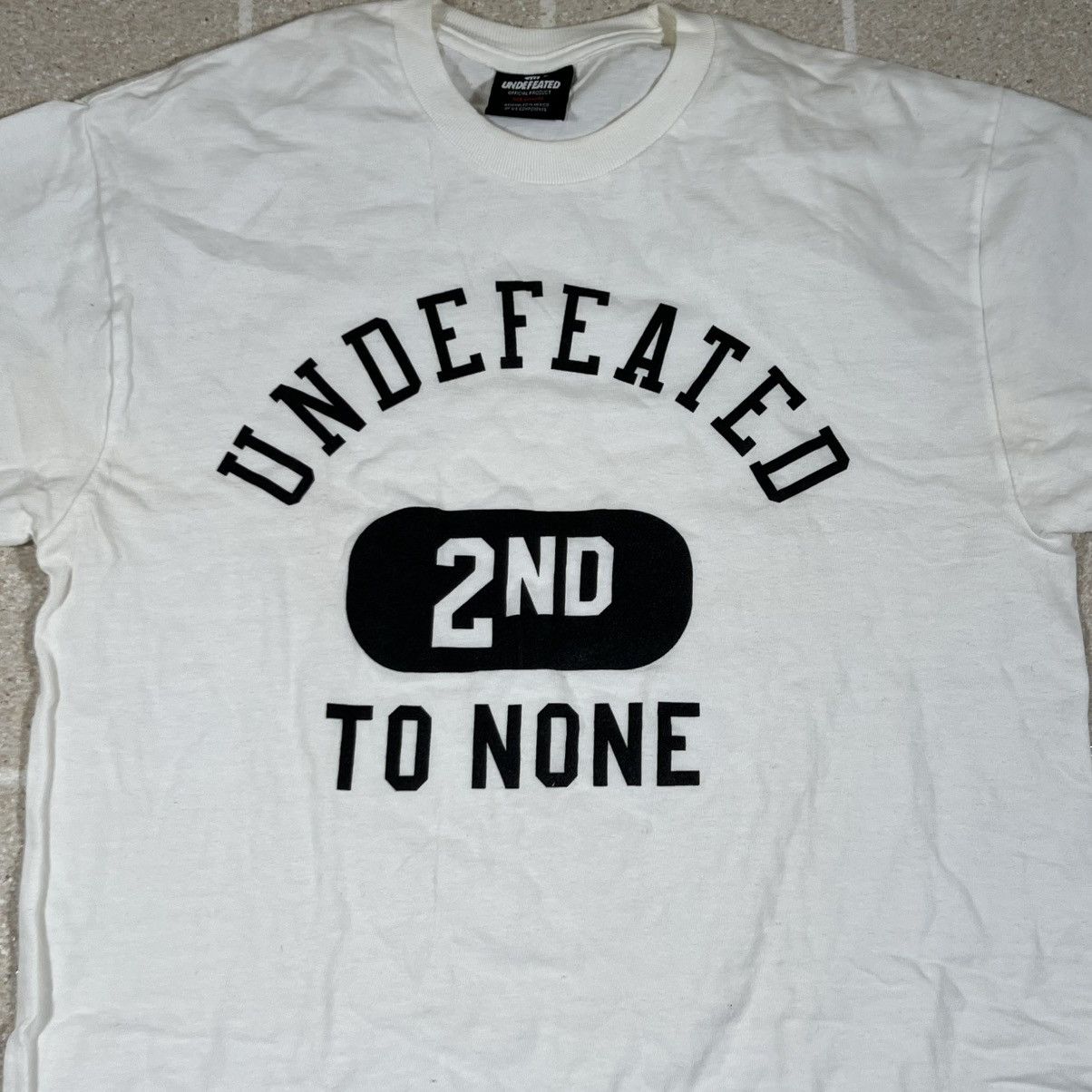 Undefeated Undefeated 2nd To None Tshirt Sz M Streetwear Skate Grunge Size US M / EU 48-50 / 2 - 2 Thumbnail