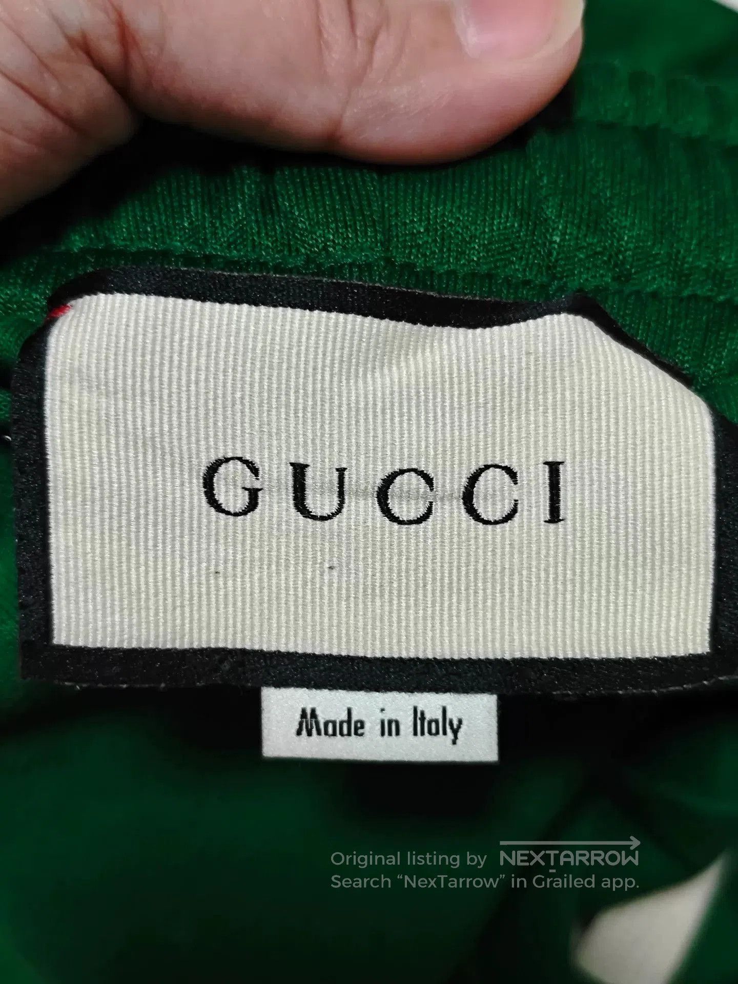 Gucci Gucci Silk Chain Green Paneled Pants. Size US 28 / EU 44 - 3 Thumbnail