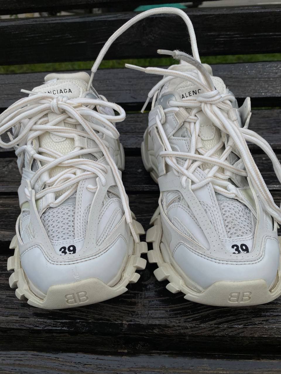 Balenciaga BALENCIAGA Track Sneaker White Size 39 Size US 6 / IT 36 - 4 Thumbnail