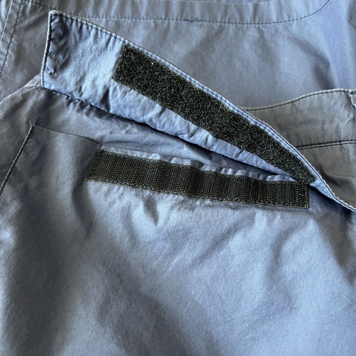 Prada 🔥🔥 90s Prada Blue Nylon Red Tab Shorts Size US 32 / EU 48 - 5 Thumbnail