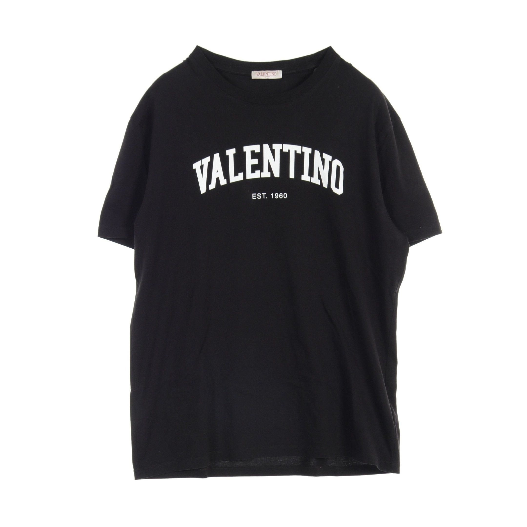 Valentino Valentino T-Shirt Logo Print Cotton Black Size ONE SIZE - 1 Thumbnail