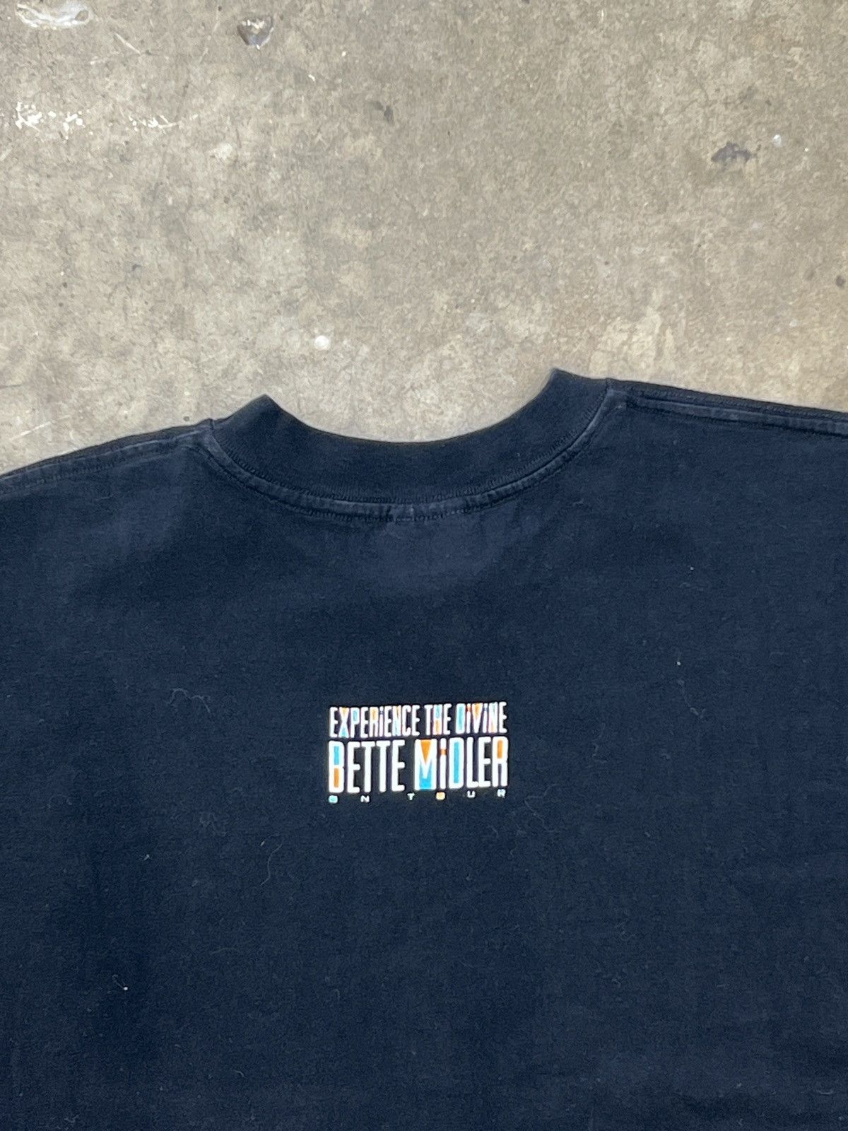 Vintage Vintage 1997 Bette Midler Line Art Tour Nice Man Tee XL Size US XL / EU 56 / 4 - 5 Thumbnail