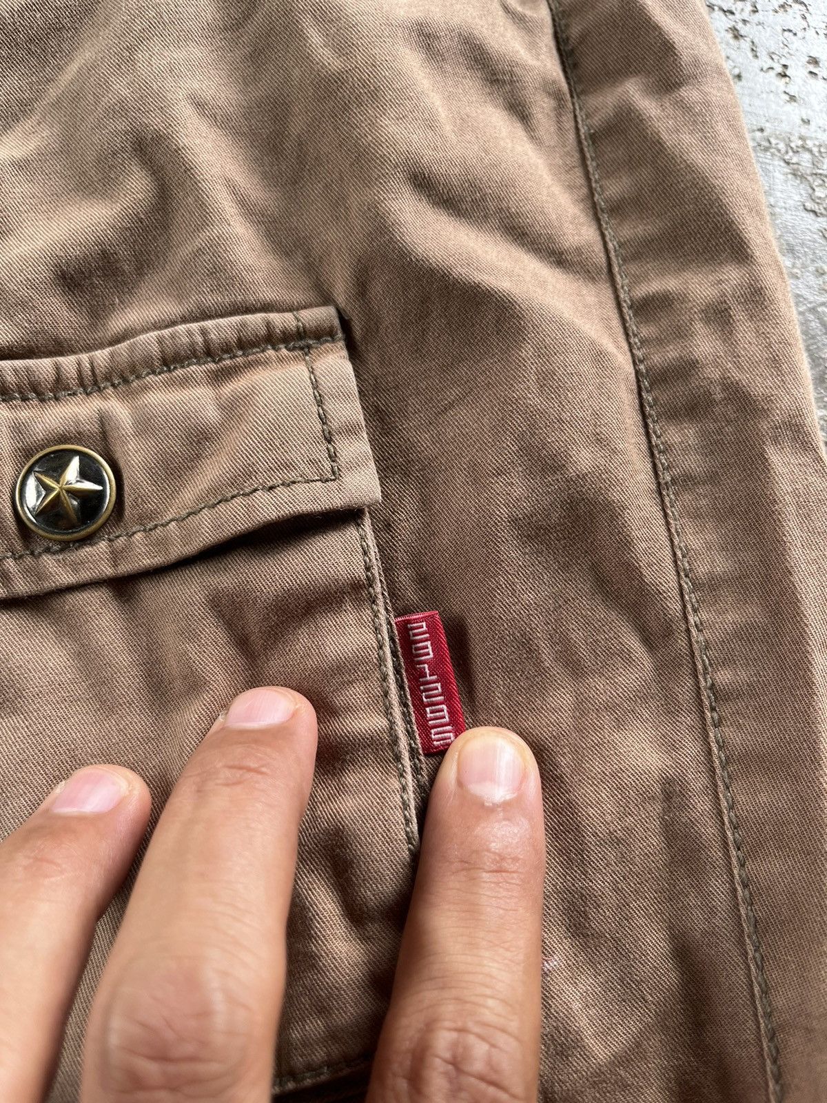 20471120 × If Six Was Nine 291295=Homme Baggy Bush Pants Japan Made Size US 33 - 4 Thumbnail