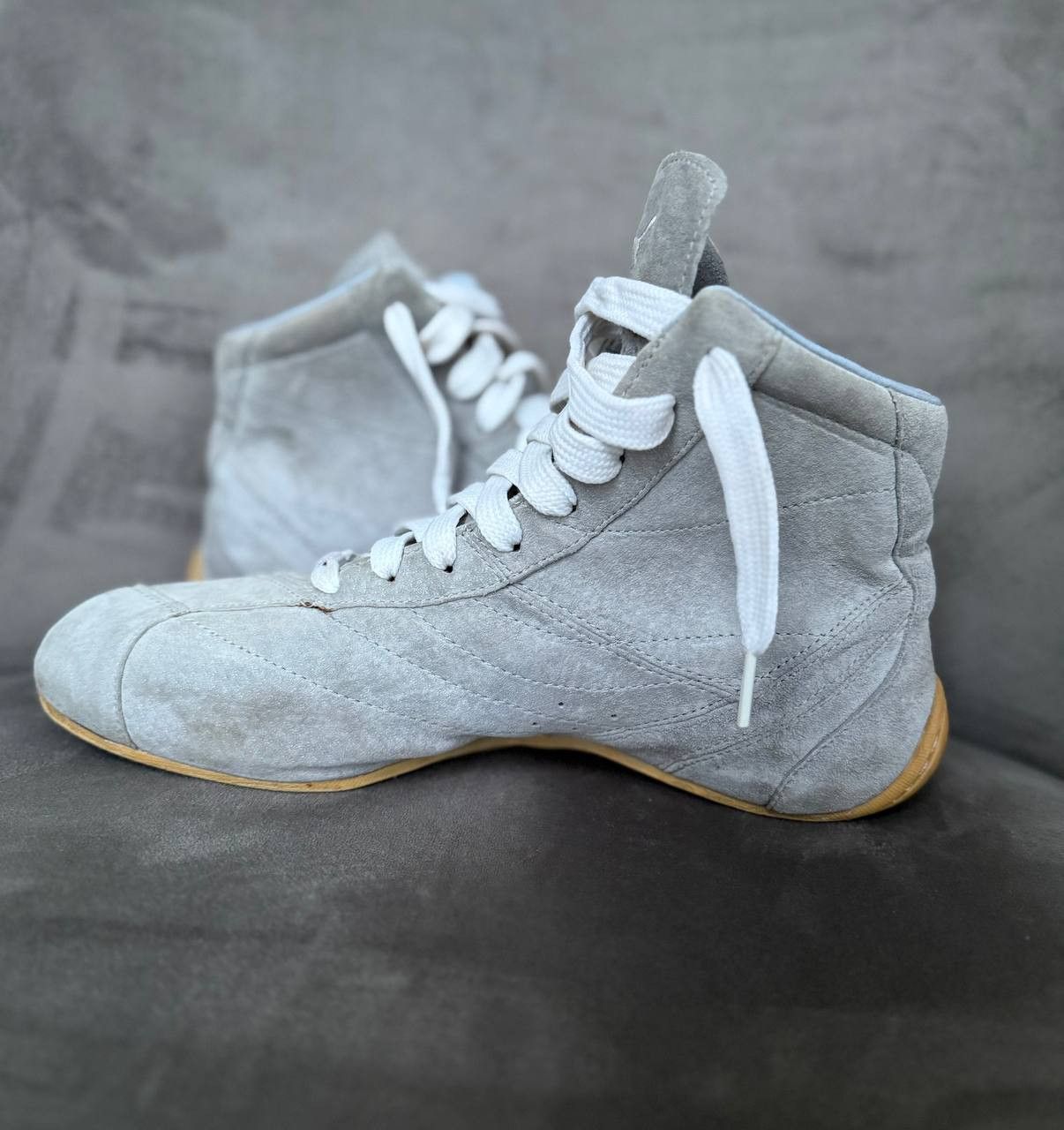 Puma Puma Asana Moto Boxing Wrestling Japan vintage boots Size US 7.5 / EU 40-41 - 3 Thumbnail