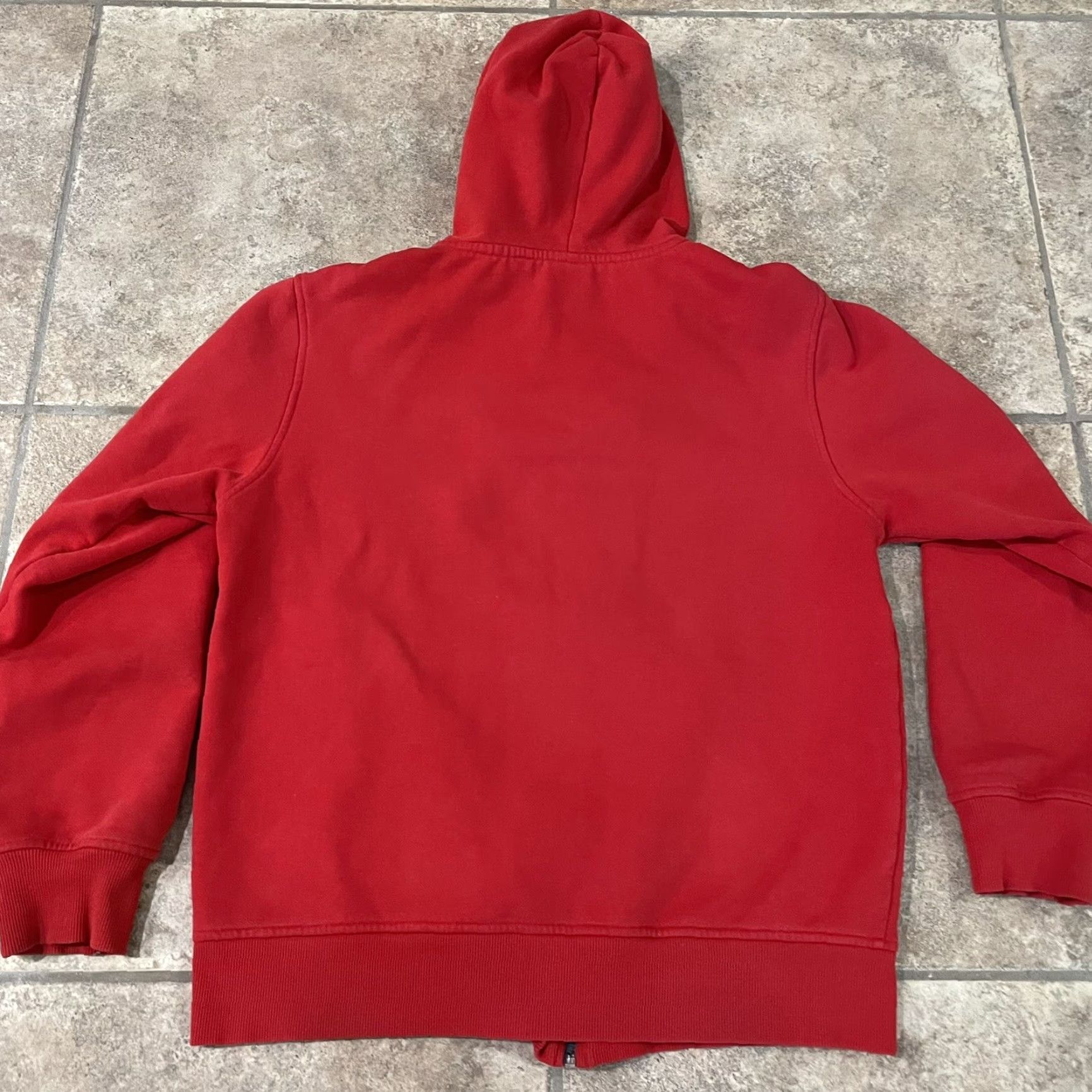 Vintage Ryan Sheckler Men's Red Cotton Zip-Up Windbreaker Hoodie Jacket XL Clothing Size US XL / EU 56 / 4 - 5 Thumbnail