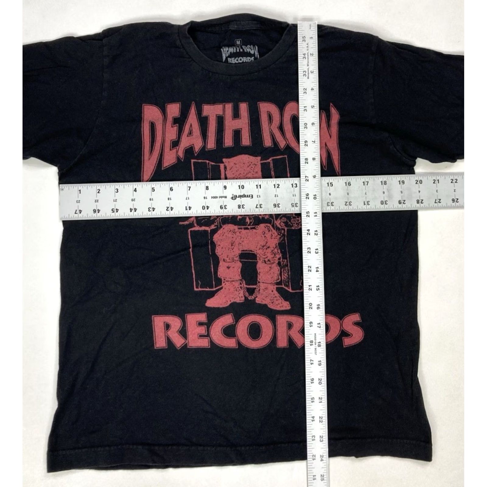 Ripple Junction VINTAGE Death Row Records T-Shirt Women Medium Black Short Sleeve Music Shirt Size M / US 6-8 / IT 42-44 - 5 Thumbnail