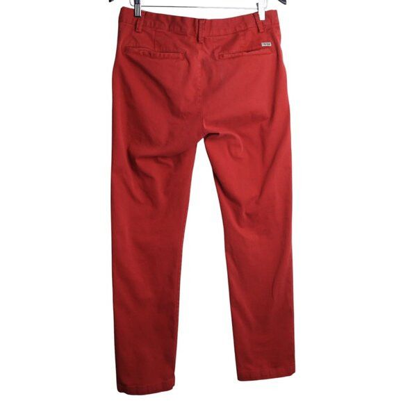 Vintage Vintage Private Member Chino Pants Striking Coral Salmon Red Size US 32 / EU 48 - 3 Thumbnail