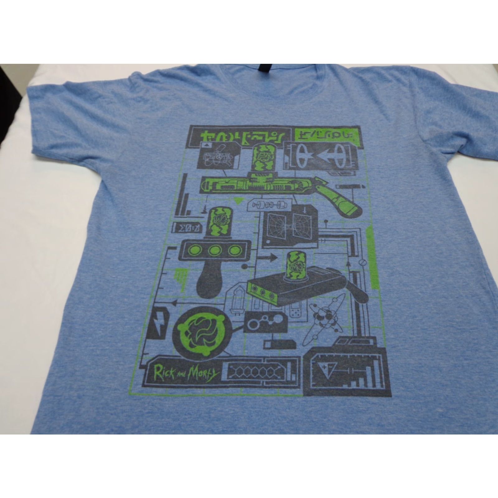 Vintage Loot Crate Rick Morty Lab Short Sleeve Heather Blue T-shirt Size Large Size US L / EU 52-54 / 3 - 2 Thumbnail
