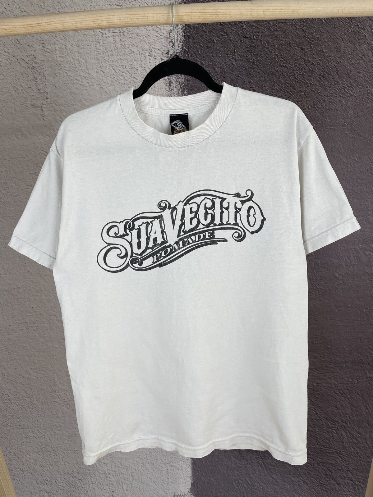 Vintage SuaVecito Pomade vintage skillet made in USA skate tee shirt Size US M / EU 48-50 / 2 - 3 Thumbnail