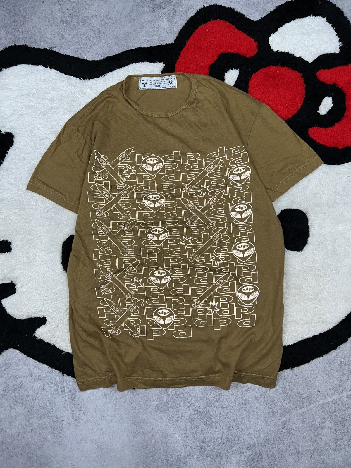 Japanese Brand Vintage 90s Daniel Poole Rave House DJ Techno Acid Tee Shirt Size US L / EU 52-54 / 3 - 12 Thumbnail