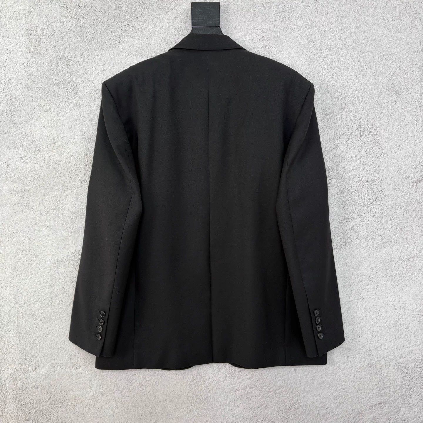 WE11DONE WE11DONE Shoulder Pad Logo Blazer Black Unisex Size US S / EU 44-46 / 1 - 2 Thumbnail