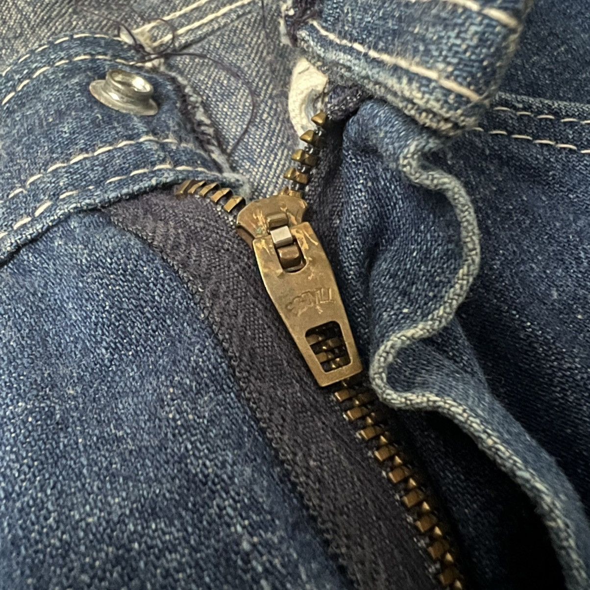Vintage 1980s Carpenter Denim Zipper By Scovill USA Jeans Size US 27 - 5 Thumbnail