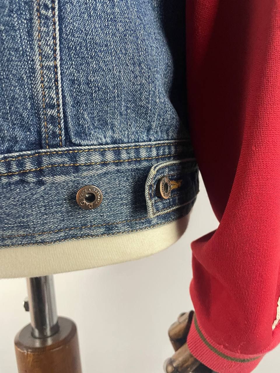 Dolce & Gabbana Dolce&Gabbana Denim Jacket Blue Funky Sport Size US S / EU 44-46 / 1 - 11 Thumbnail