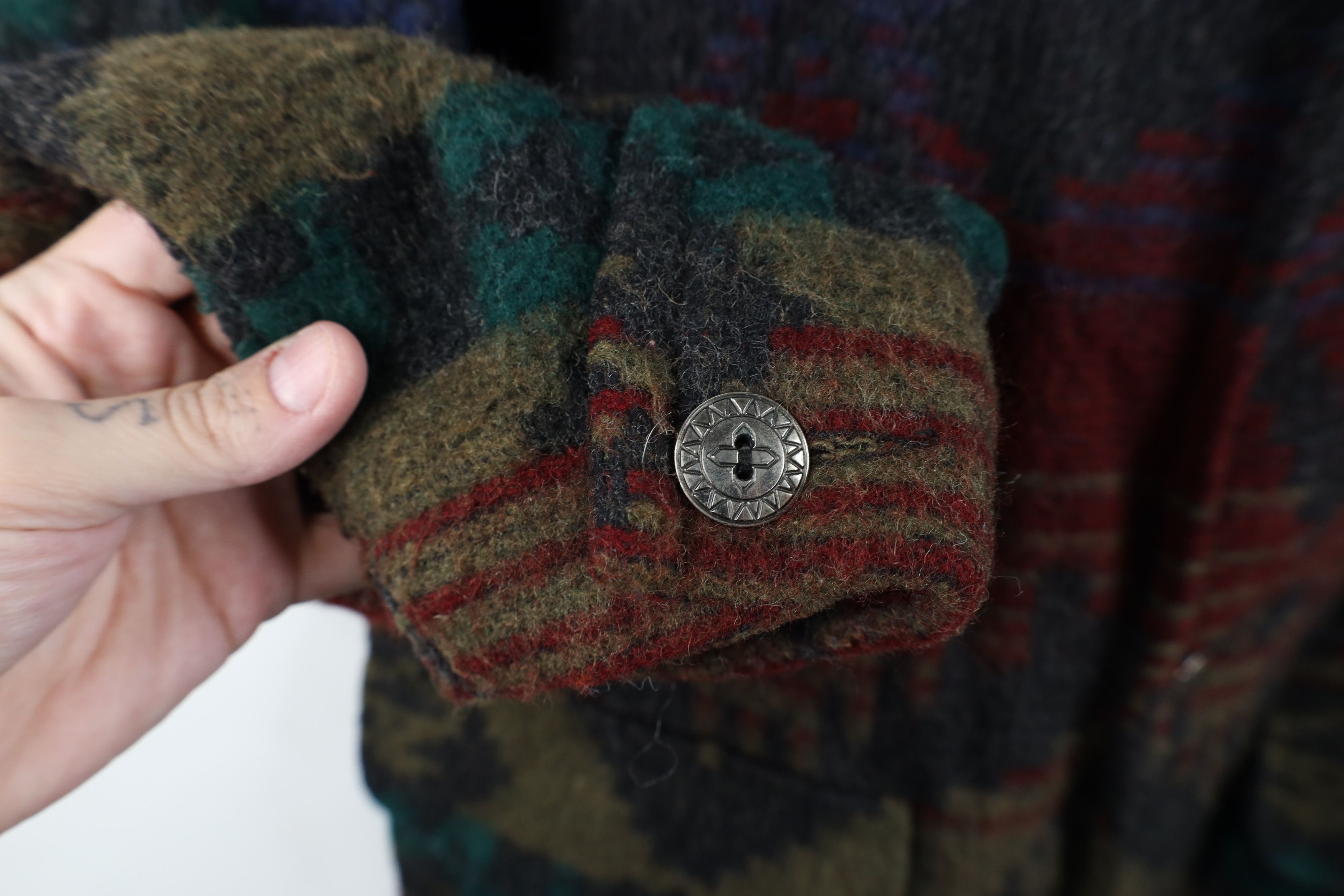Woolrich Woolen Mills Vintage 90s Woolrich Southwestern Wool Blanket Jacket USA Size US L / EU 52-54 / 3 - 5 Thumbnail