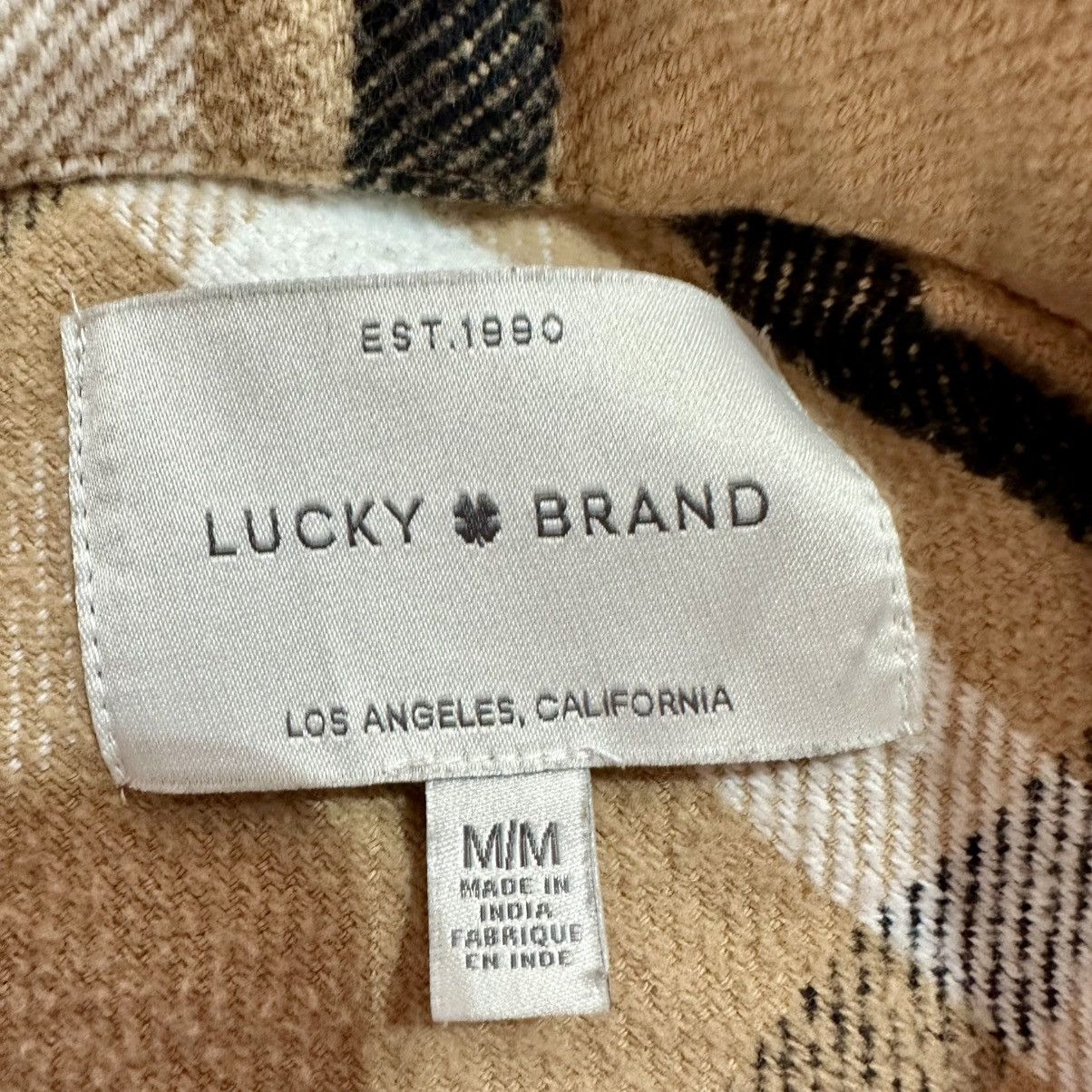 Lucky Brand Women’s Lucky Brand 100% Cotton Plaid Shirt Jacket Shacket Size M / US 6-8 / IT 42-44 - 5 Thumbnail