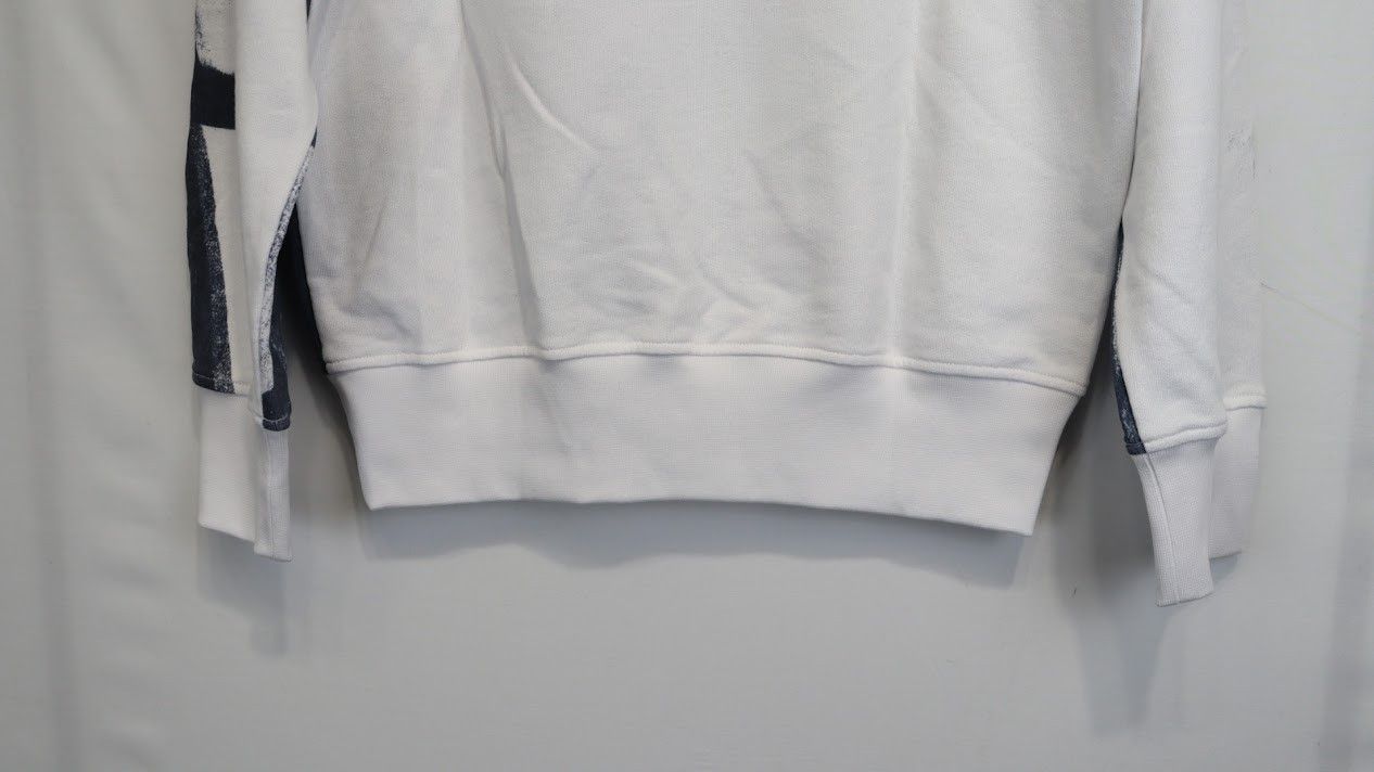 Alexander McQueen o1rshd1 ***Defect / Sweatshirt in Blue and White Size US M / EU 48-50 / 2 - 10 Thumbnail