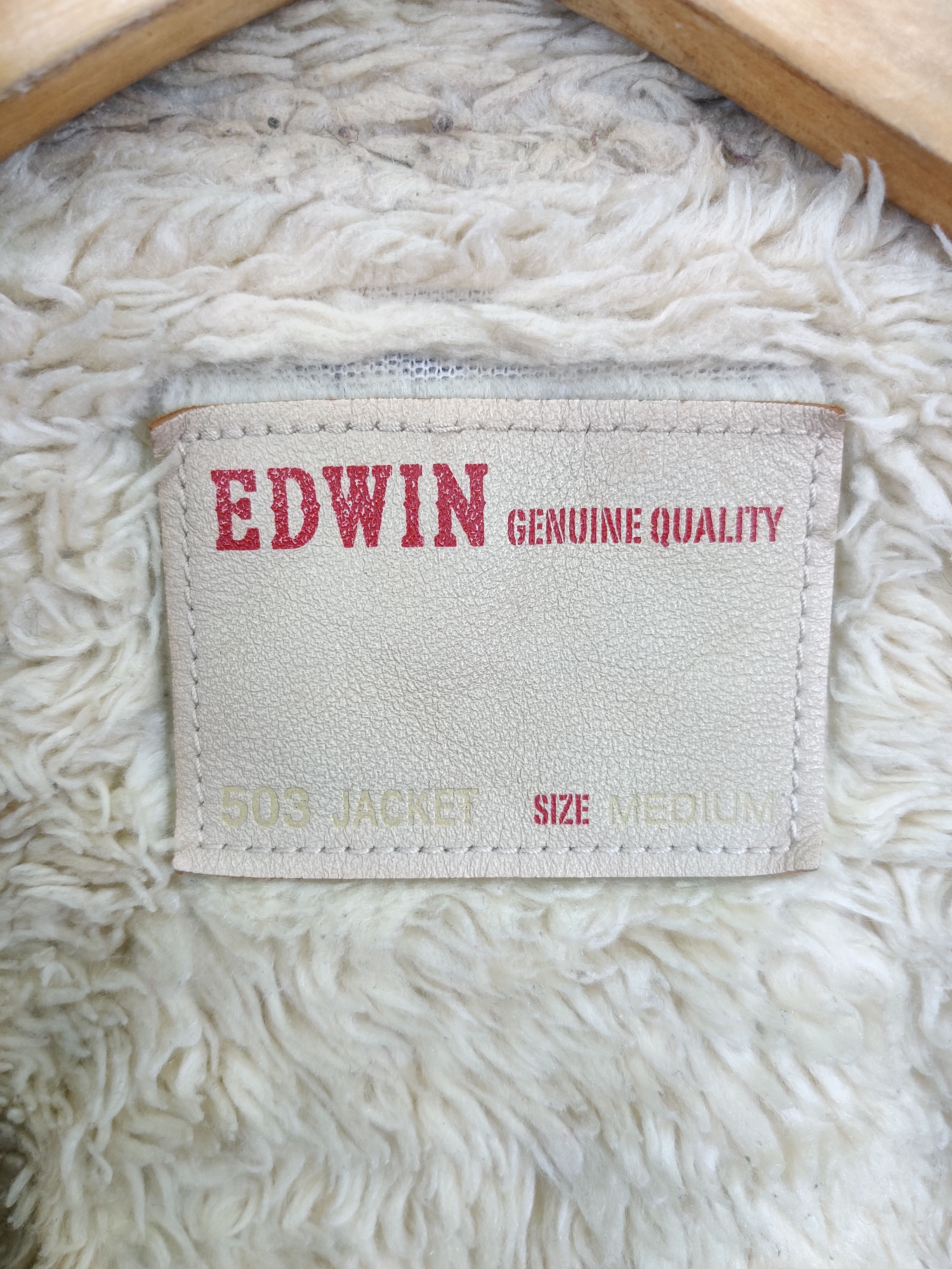 Edwin Vintage Edwin Shearling Corduroy Jacket Size US M / EU 48-50 / 2 - 14 Thumbnail