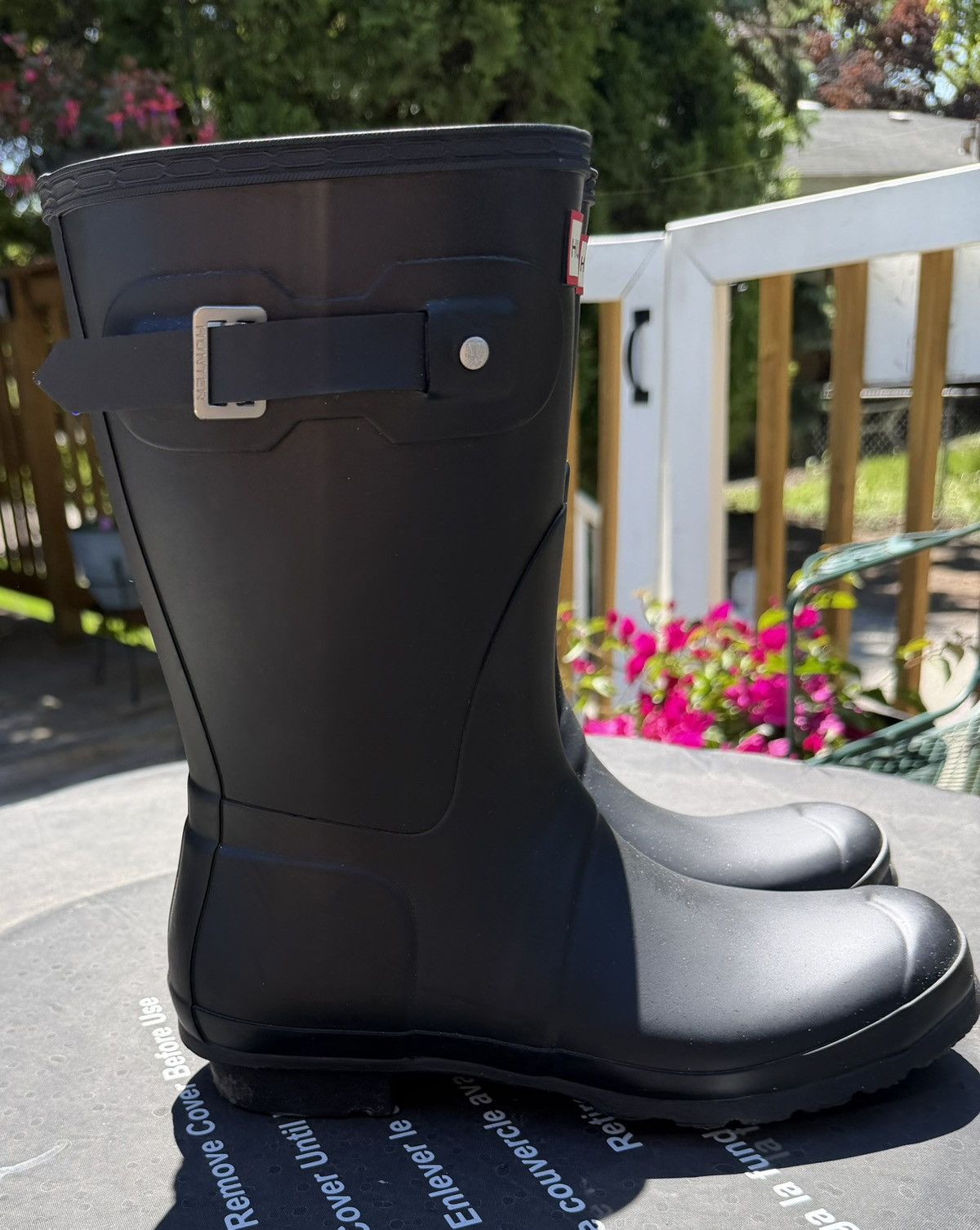 Hunter Hunter Boots - Worn twice - Size 9 Size US 9 / IT 39 - 7 Thumbnail