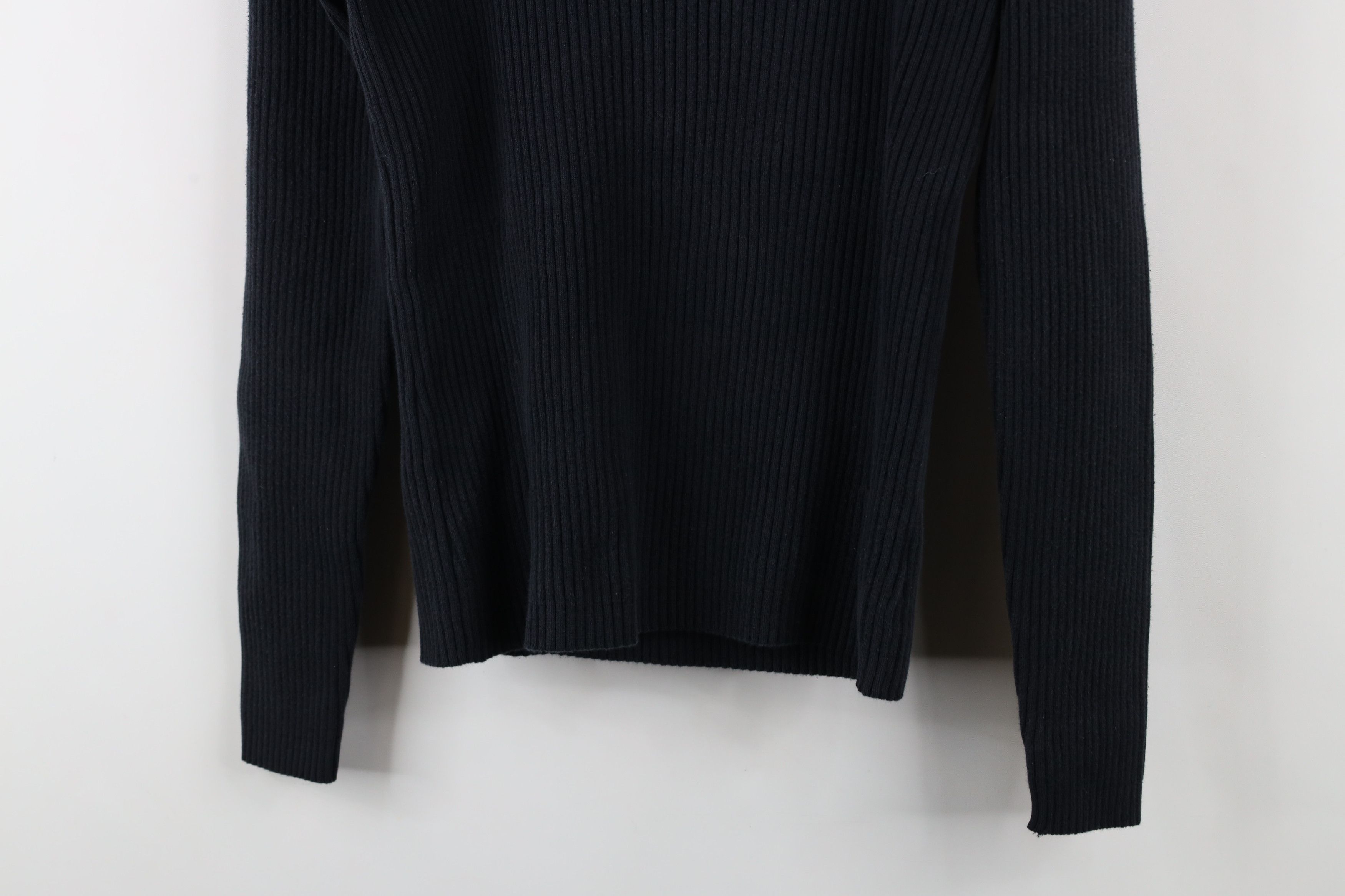 Gap × Vintage Vintage 90s Y2K Gap Babydoll Ribbed Knit Turtleneck Sweater Size L / US 10 / IT 46 - 3 Thumbnail
