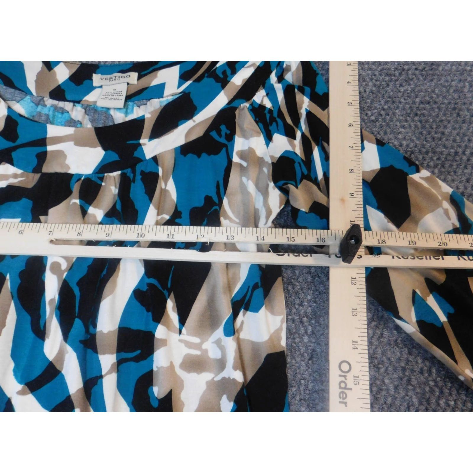 Vintage Vertigo Womens dress Medium long A-line Dress Family? Size M / US 6-8 / IT 42-44 - 5 Thumbnail