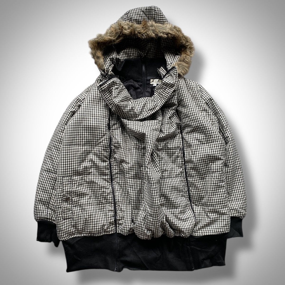 Japanese Brand 🔥Japanese 3 zip Fur jacket Anniversary is naissnce Size US L / EU 52-54 / 3 - 3 Thumbnail