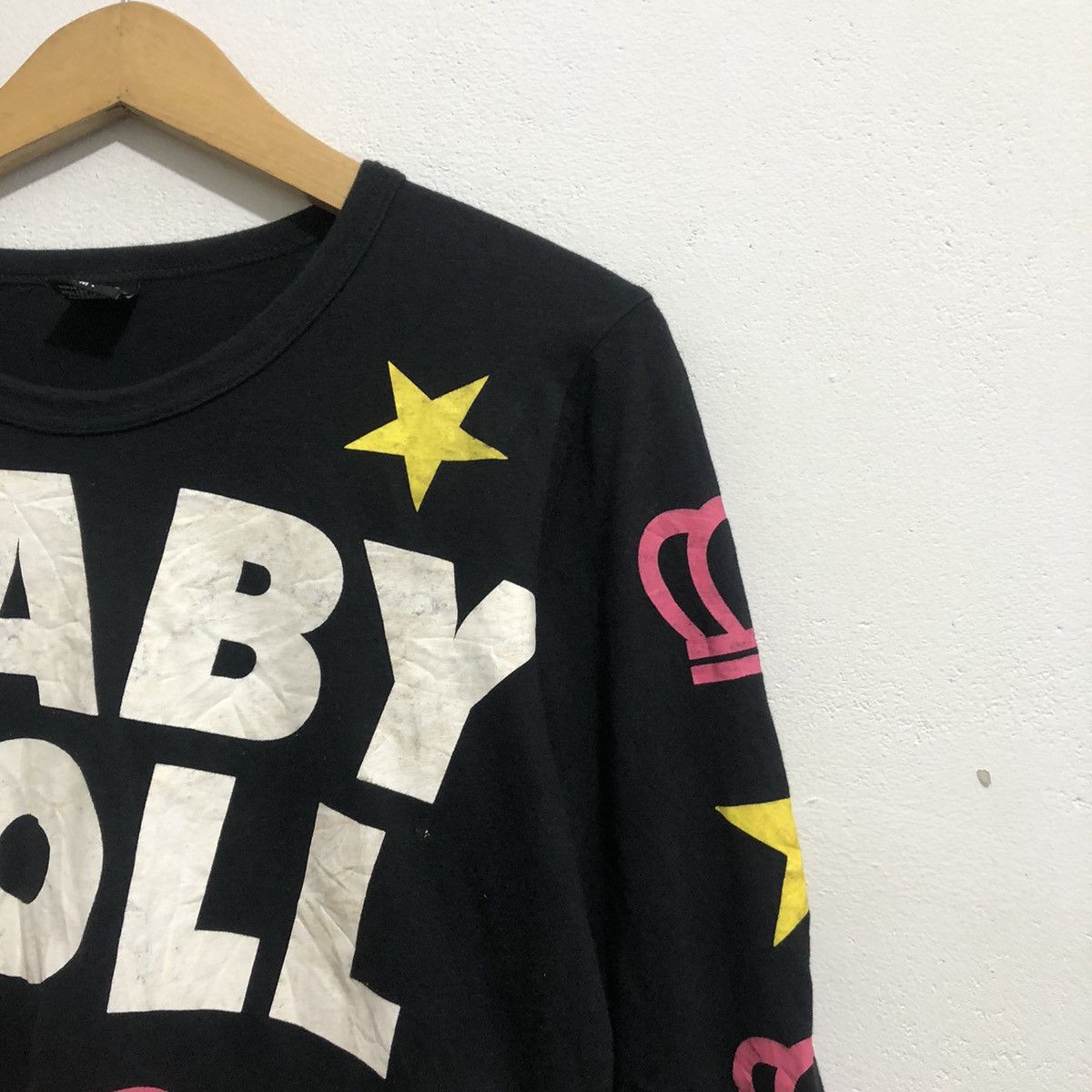 Hysteric Glamour Japanese Poem Baby Doll LongSleeve Rock Punk Style Size US M / EU 48-50 / 2 - 4 Thumbnail