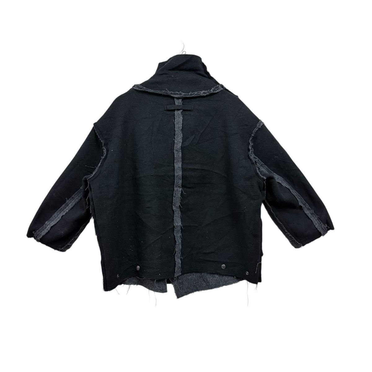 Zucca Zucca Wool Reversible Jacket Miyake Yohji kapital inspired Size US XL / EU 56 / 4 - 4 Thumbnail