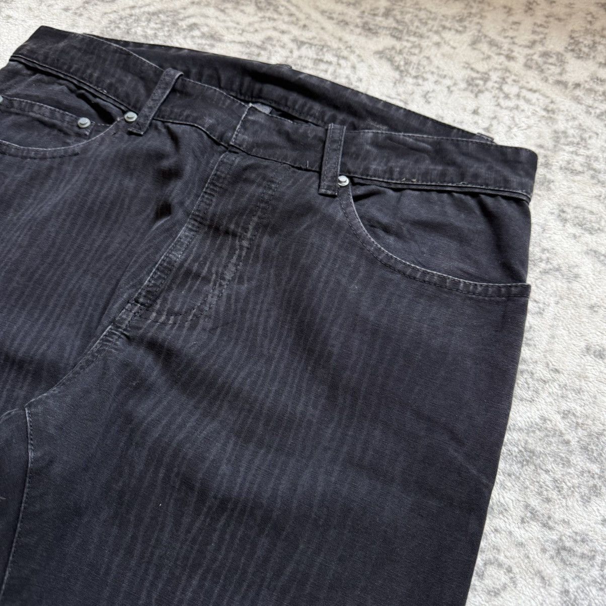 Balenciaga FW12 Balenciaga Wood Grain Texture Archive Denim Jeans Size US 28 / EU 44 - 7 Thumbnail