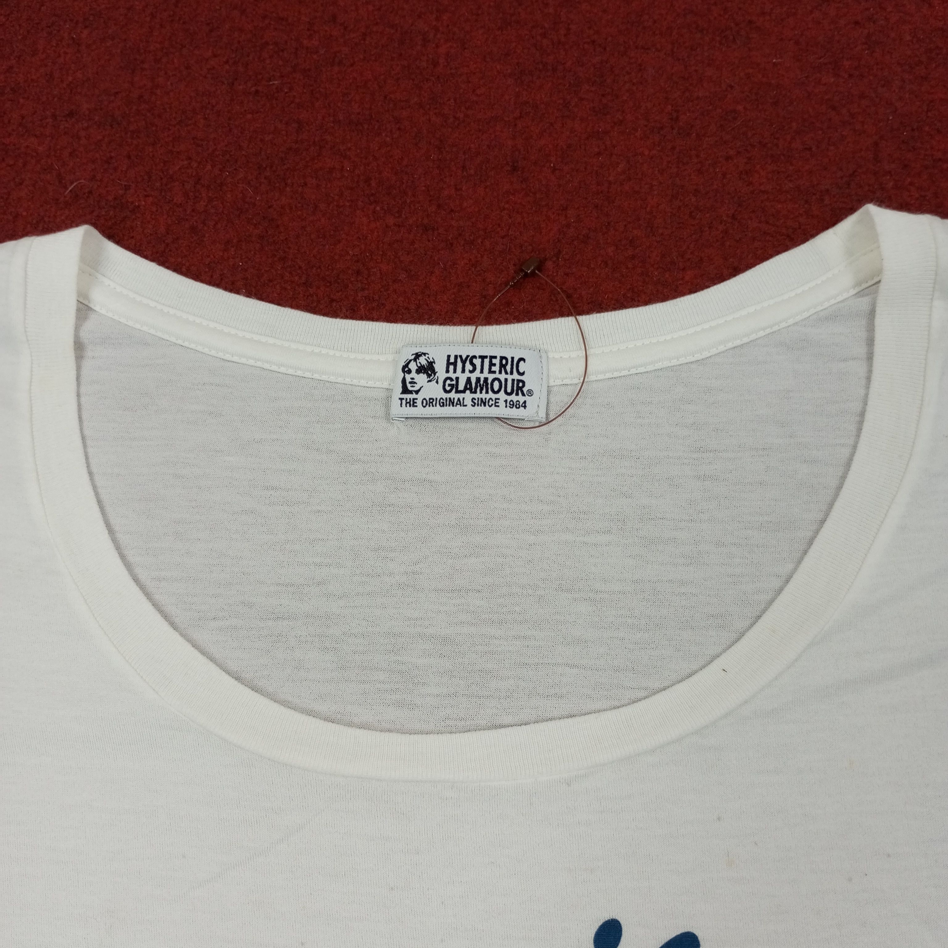 Hysteric Glamour × Japanese Brand × Vintage Hysteric Glamour Japanese Brand Tshirt c219n2 Size XS / US 0-2 / IT 36-38 - 3 Thumbnail
