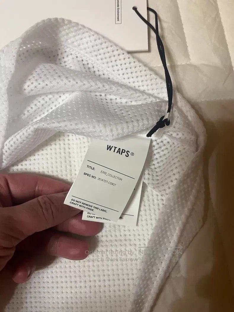 Wtaps Wtaps Letter mesh sports short-sleeve jersey T-shirt, whit Size US L / EU 52-54 / 3 - 4 Thumbnail