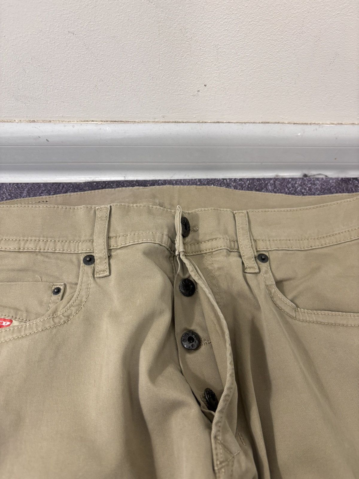 Diesel Diesel NWT Men’s Chino Pants Trousers Beige Tan Slim Size US 31 - 9 Thumbnail